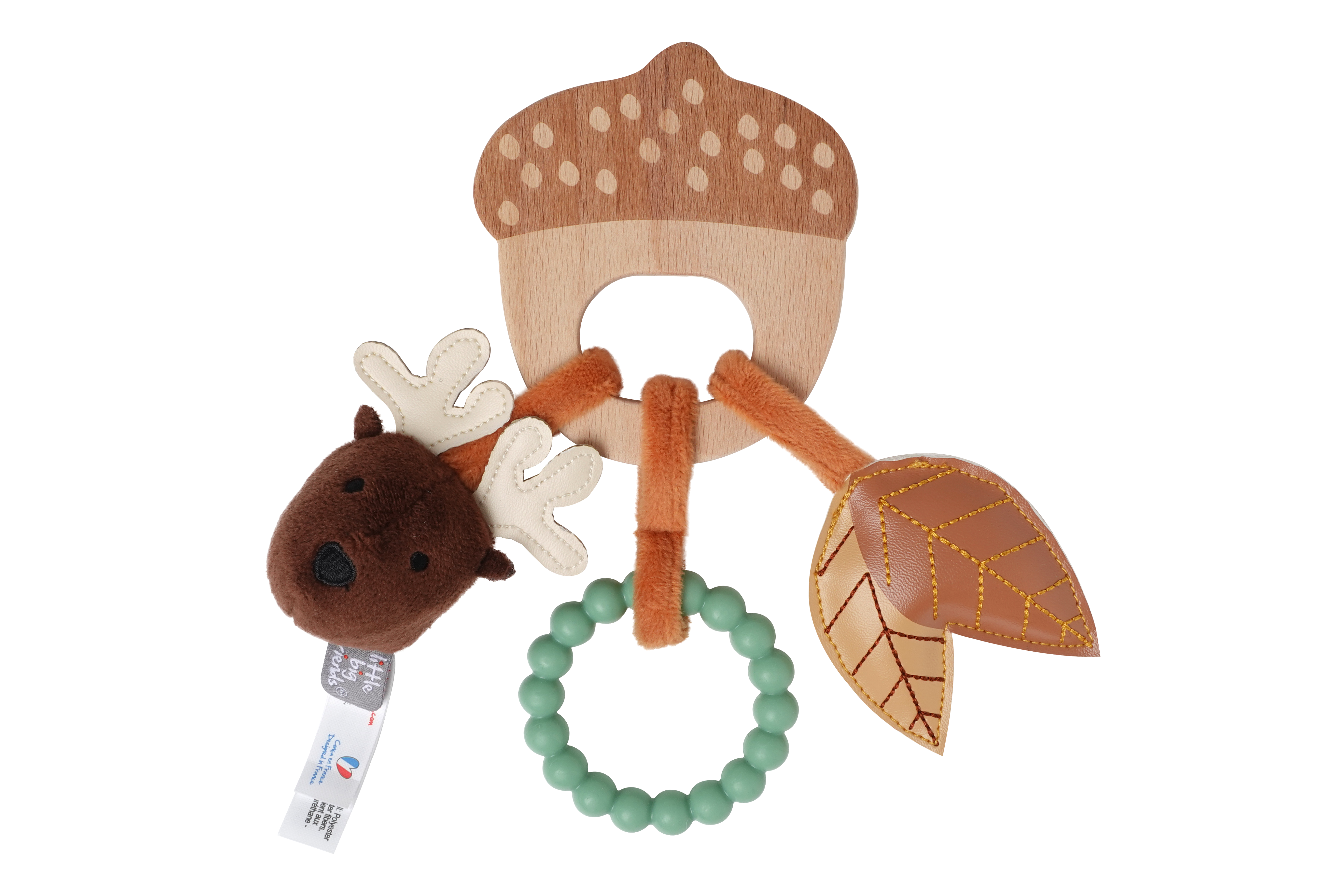 Wooden rattle - Forest