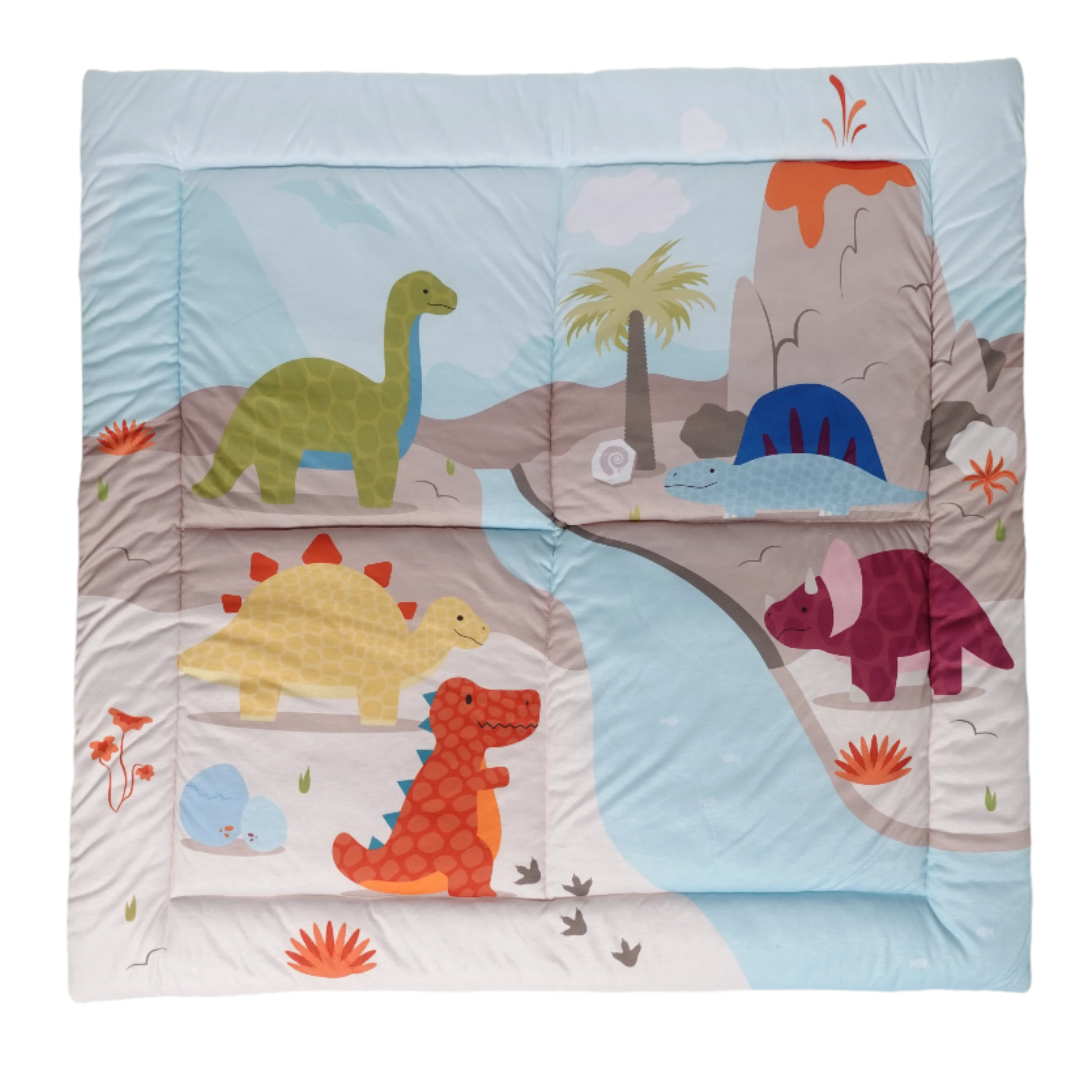 Tappeto da gioco reversibile - I Dino Friends