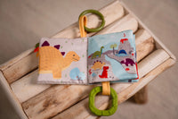 Livre Tissu bébé - Les Amis Dinos