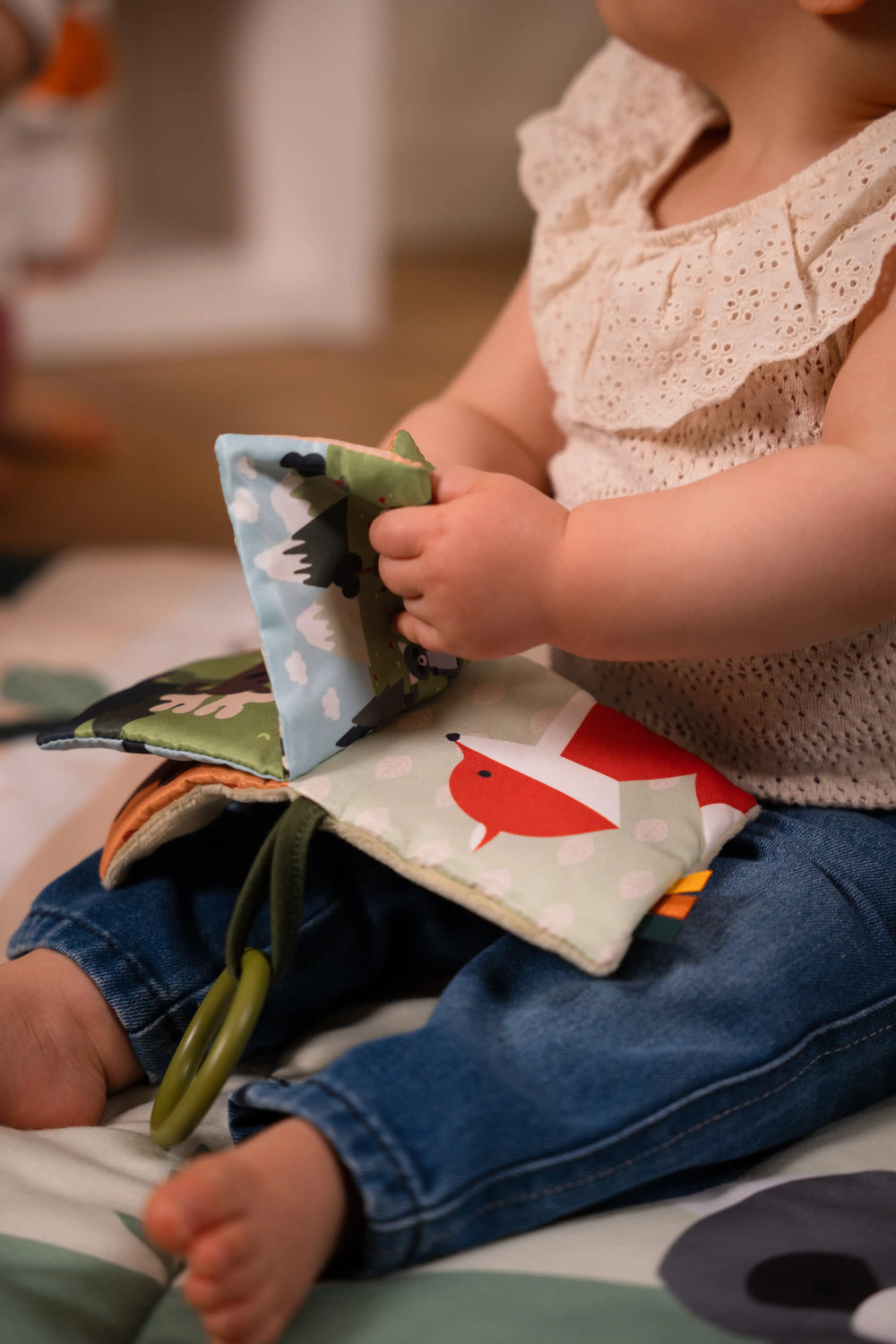 Livre Tissu bébé - Forêt