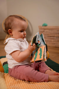 Livre Tissu bébé  - Jungle
