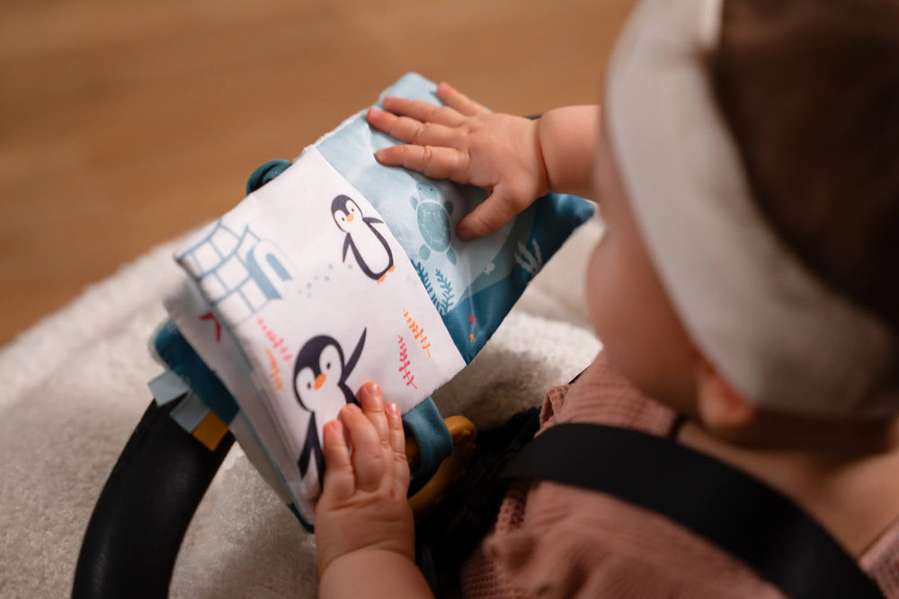 Libro de tela para bebé - Océano 