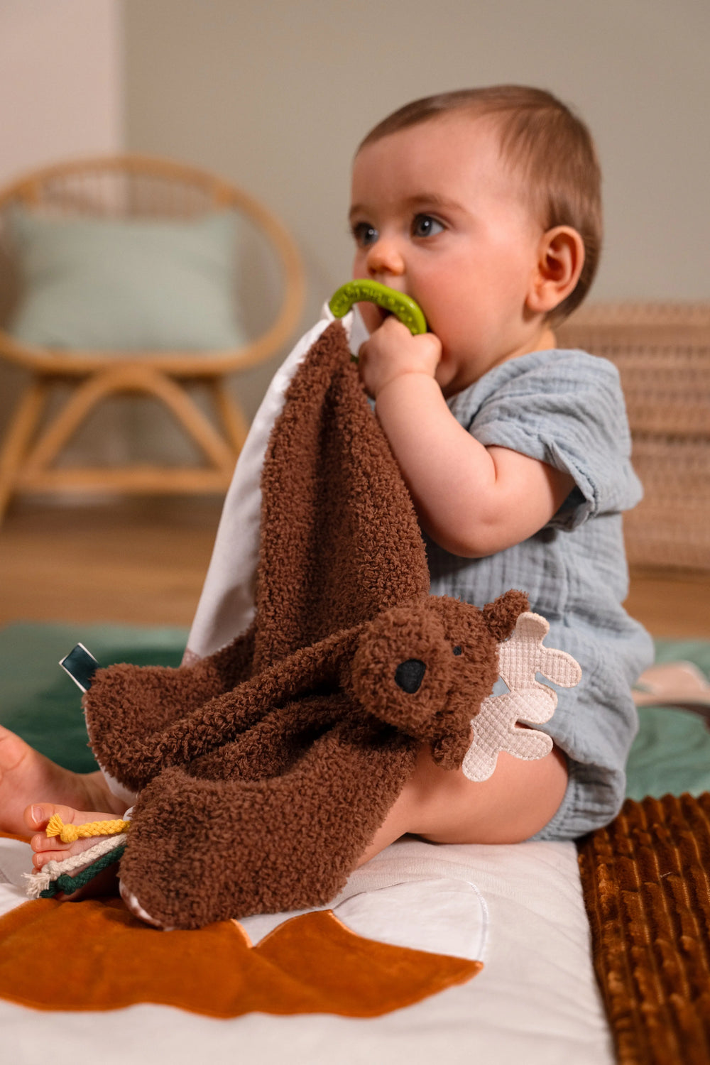 Baby comforter  - Bruce the Moose