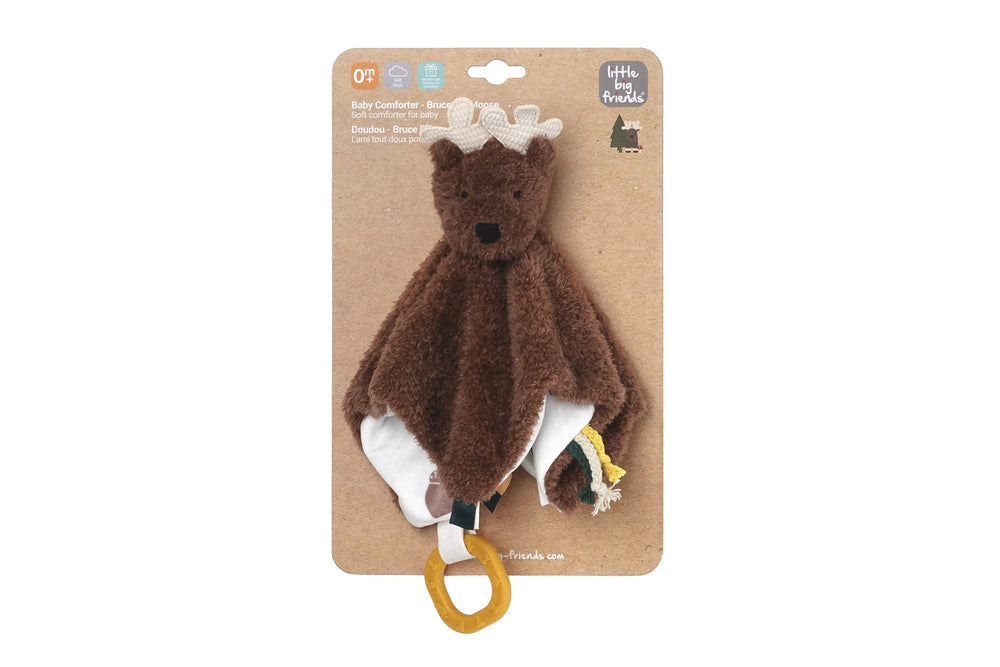Baby comforter  - Bruce the Moose