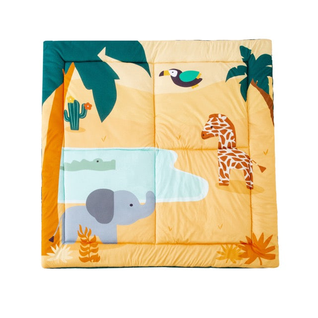Patchwork Playmat - Dschungel